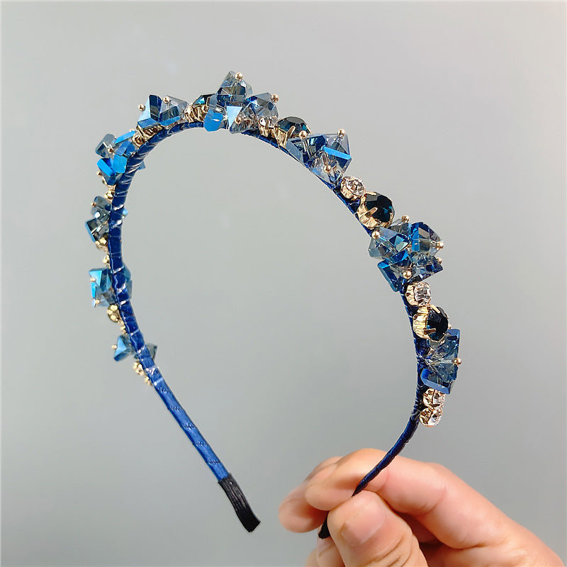 Wholesale Crystal Rhinestone Flower Hair Bands